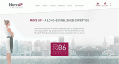 Desktop Screenshot of moveup.ch